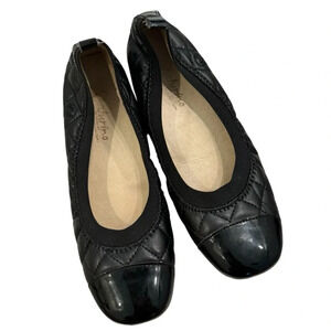 Naturino Girl’s Black Quilted Ballet Slip-on Shoes